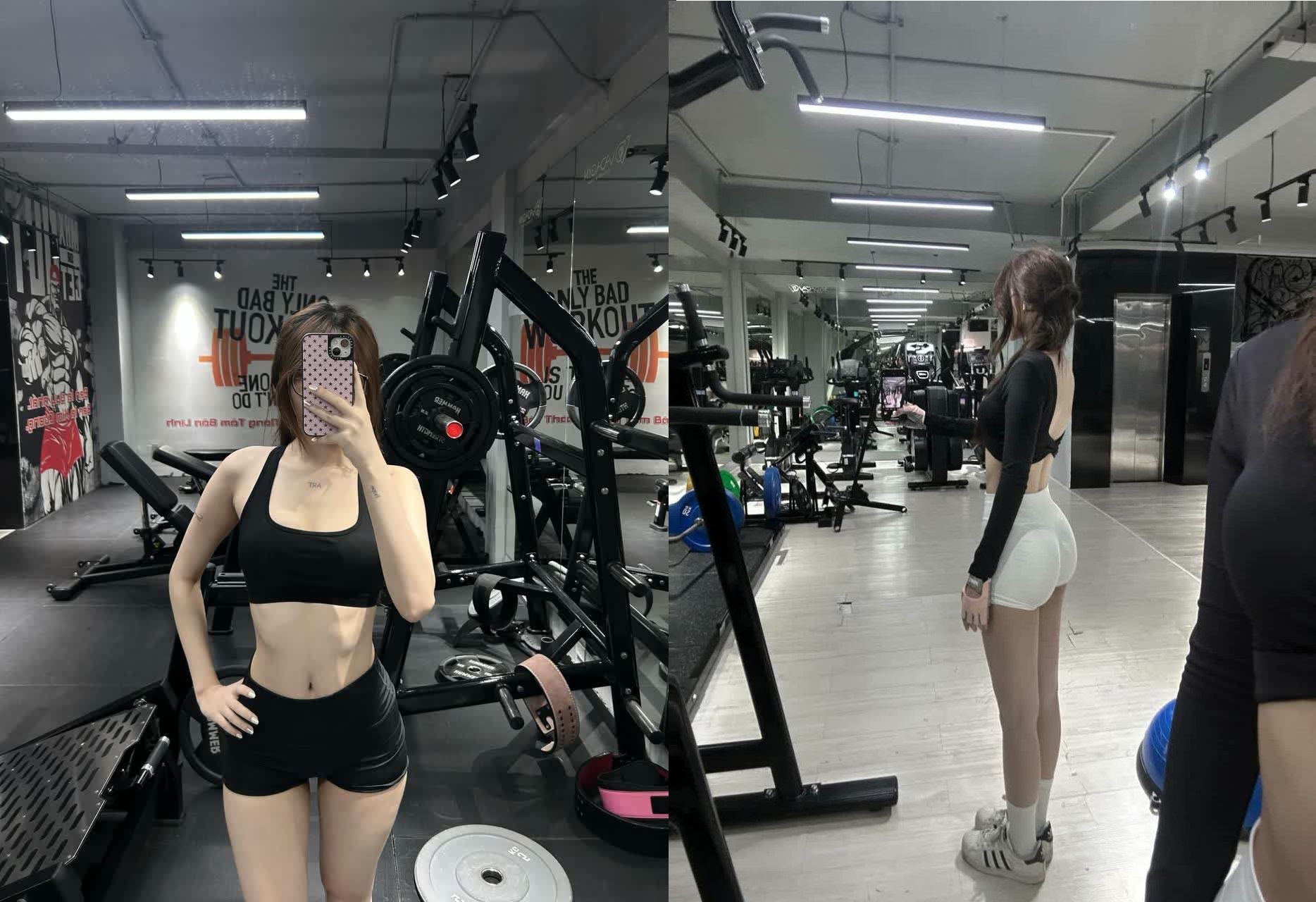 Em quen tập gym nên chịch nhau mạnh bạo
