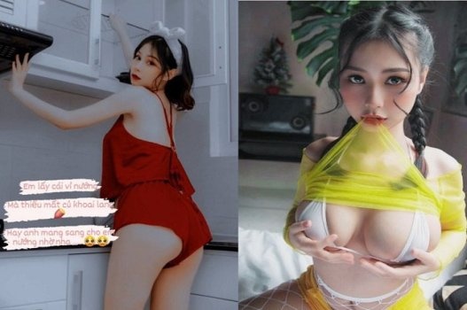 Nguyễn Hàn Nhi 2k2 khoe cặp vú khủng
