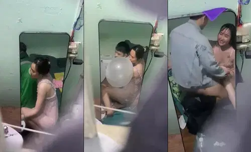 Chị hàng xóm với anh grab sướng bú bi xong bú luôn cả lồn chị